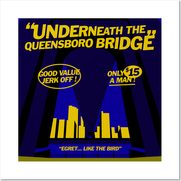 Norm Macdonald Podcast : Underneath The Queensboro Bridge Wall Art by Comedy and Poetry
